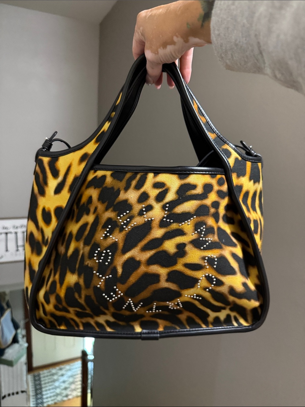 S Stella McCartney Logo Printed Eco Canvas Tote Bag - NWOT 2 Pieces - Picture 12 of 12